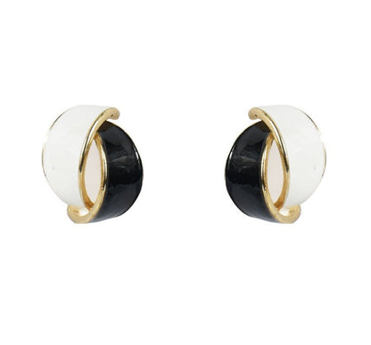 Sample Curve Glaze Alloy Earring