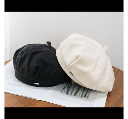 Sample Metal Tag Beret