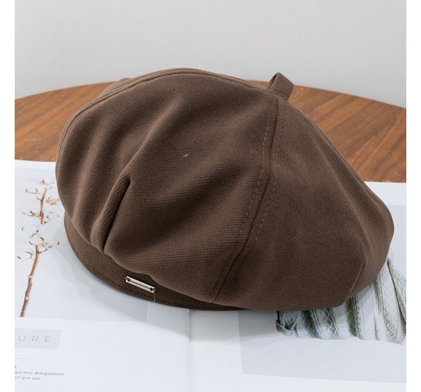 Sample Metal Tag Beret