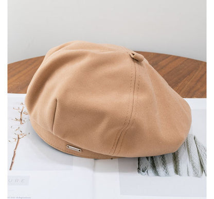 Sample Metal Tag Beret