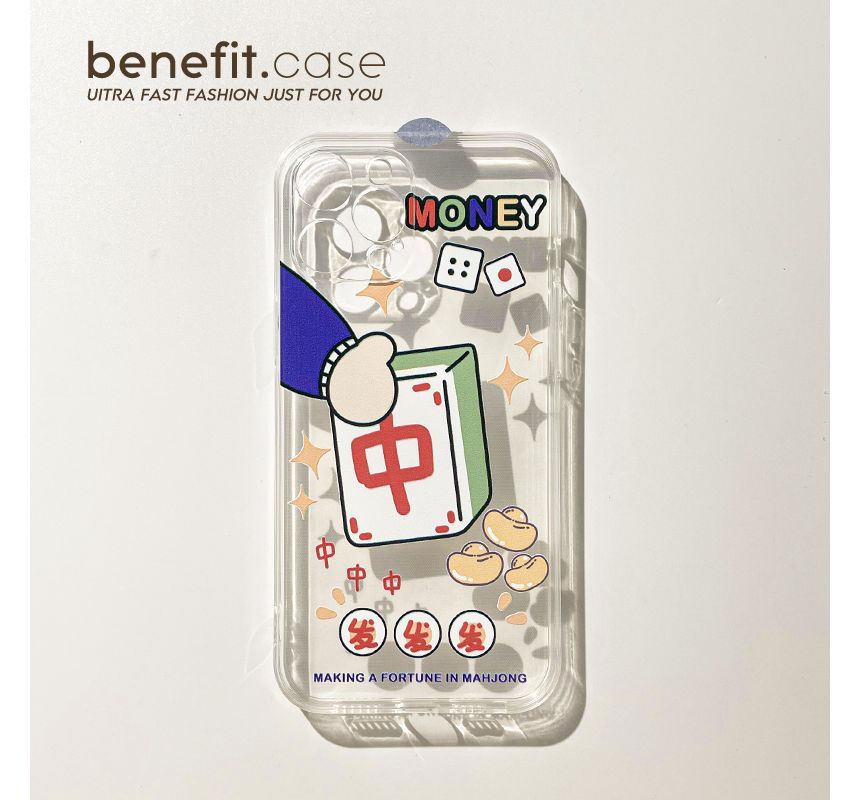 Sample Mahjong Transparent Phone Case