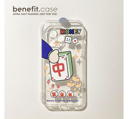 Sample Mahjong Transparent Phone Case