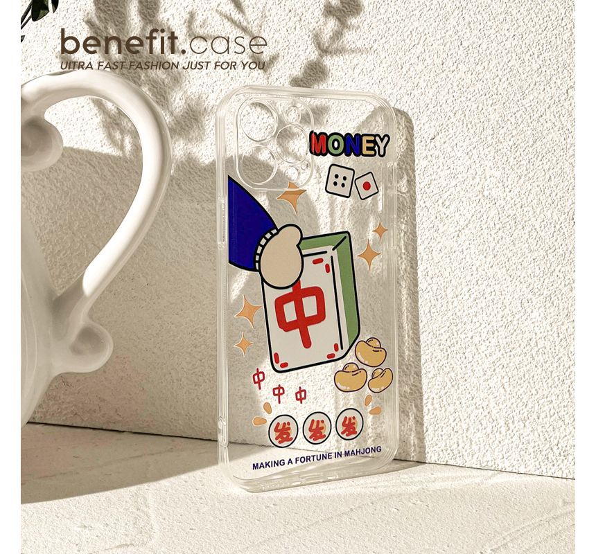 Sample Mahjong Transparent Phone Case