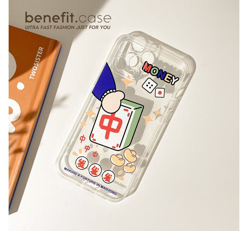 Sample Mahjong Transparent Phone Case