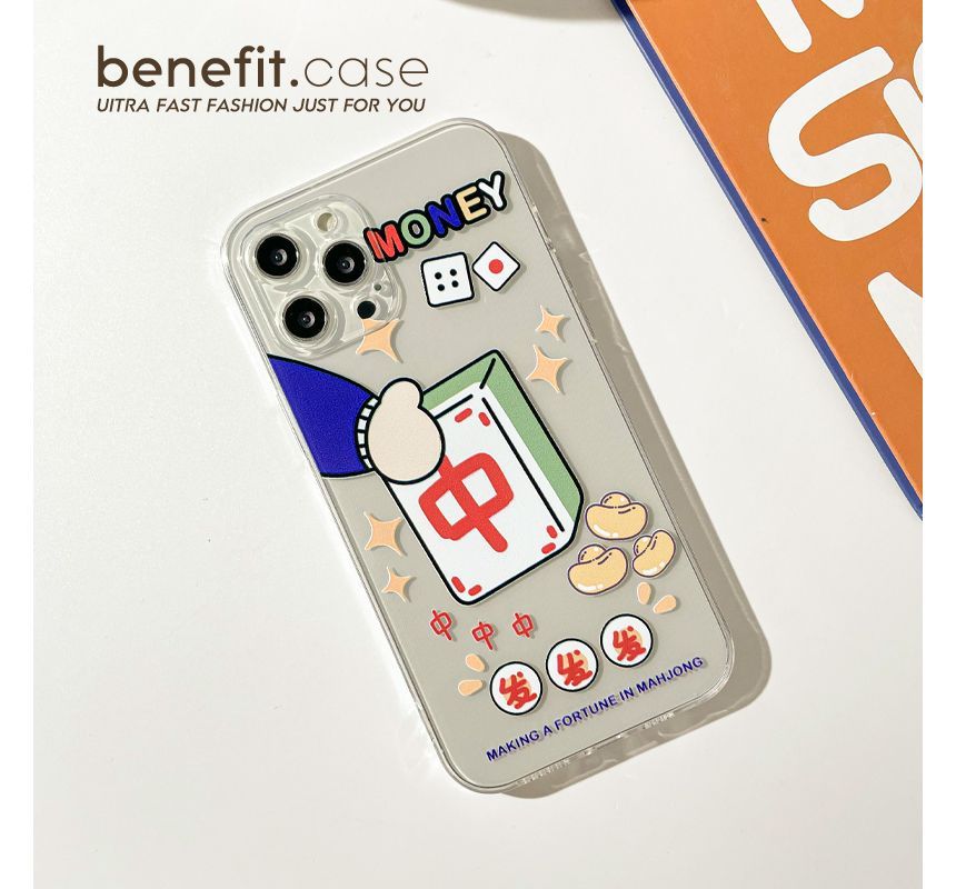 Sample Mahjong Transparent Phone Case