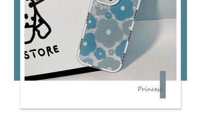 Sample Flower Bead Chain Transparent Phone Case