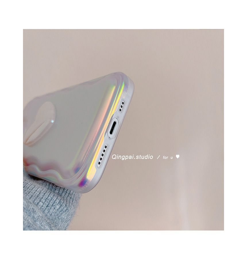 Sample Heart Hologram Phone Case
