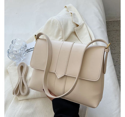 Leather Faux Shoulder Bag
