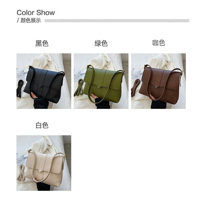 Leather Faux Shoulder Bag