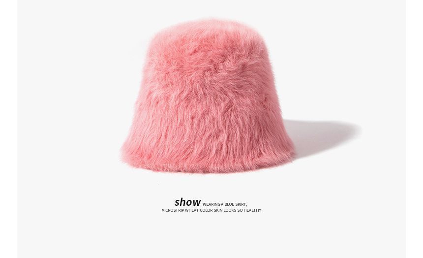Sample Chenille Bucket Hat