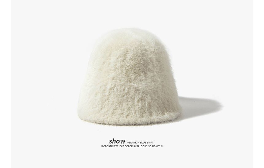 Sample Chenille Bucket Hat