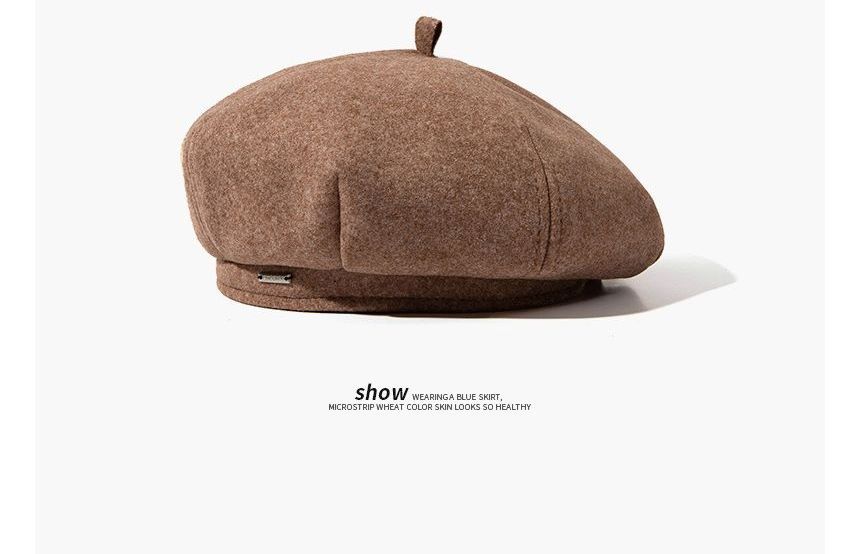 Sample Plain Beret Hat