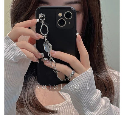 Wholesale Sample Alloy Chain Phone Case