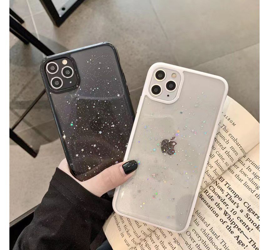 Sample Gold Leaf Transparent Phone Case