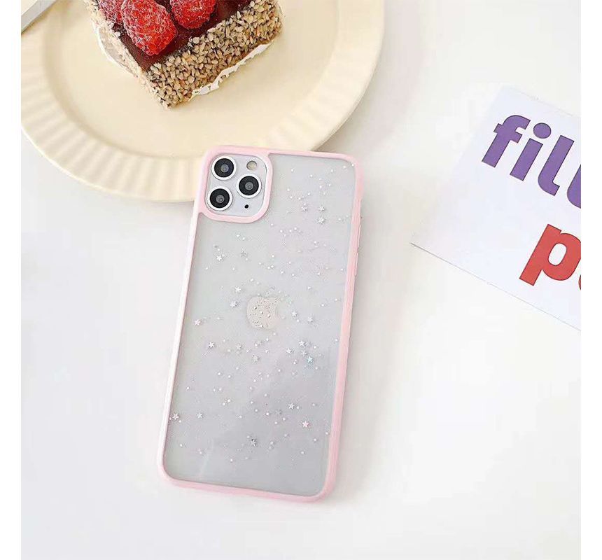 Sample Gold Leaf Transparent Phone Case