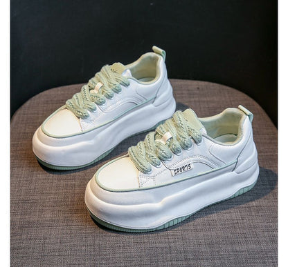 Up Platform Lace Sneakers