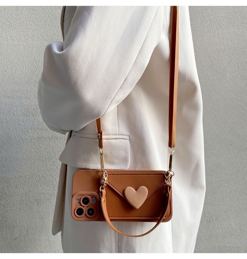 SampleHeart Card Holder Phone Case