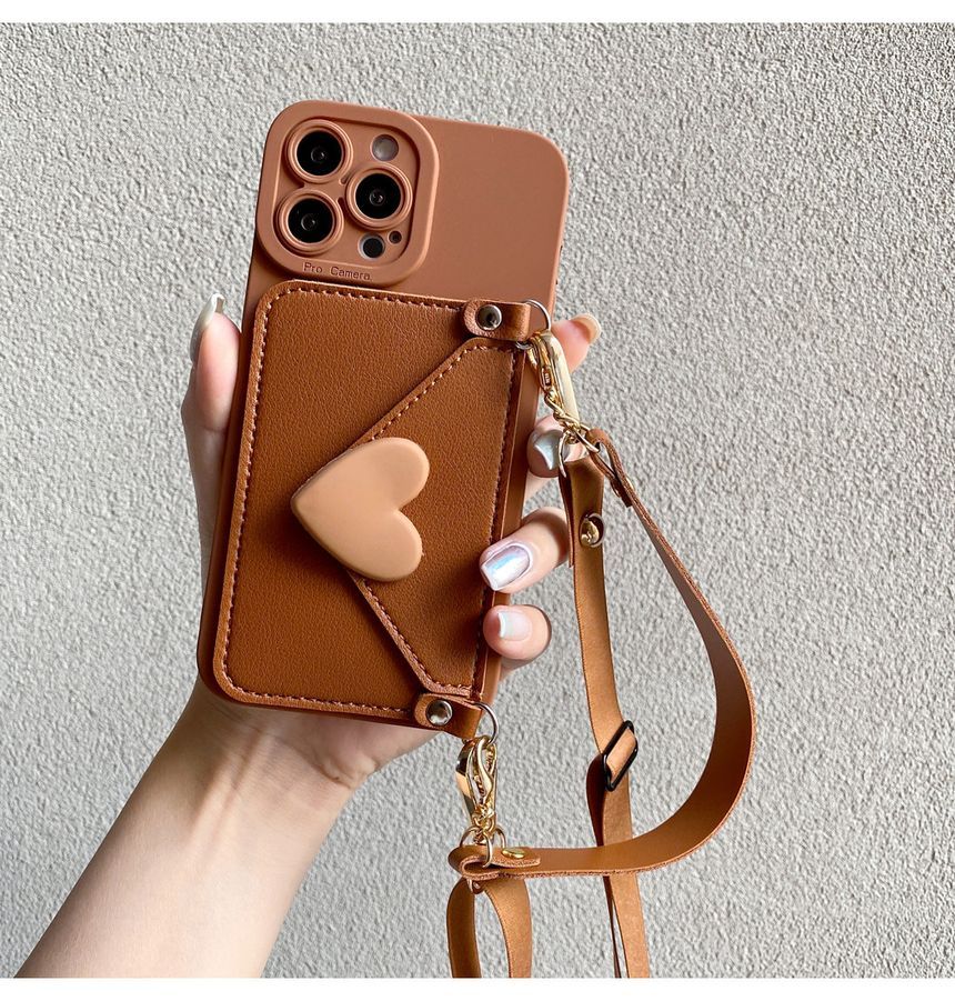 SampleHeart Card Holder Phone Case
