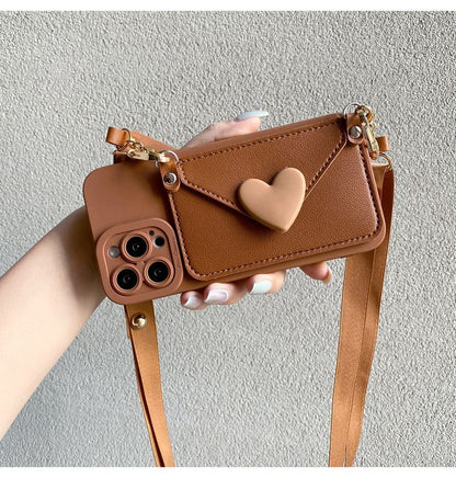 SampleHeart Card Holder Phone Case