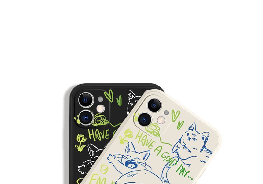 Sample Cat Print Phone Case