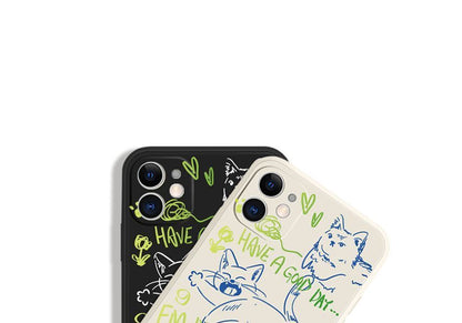 Sample Cat Print Phone Case