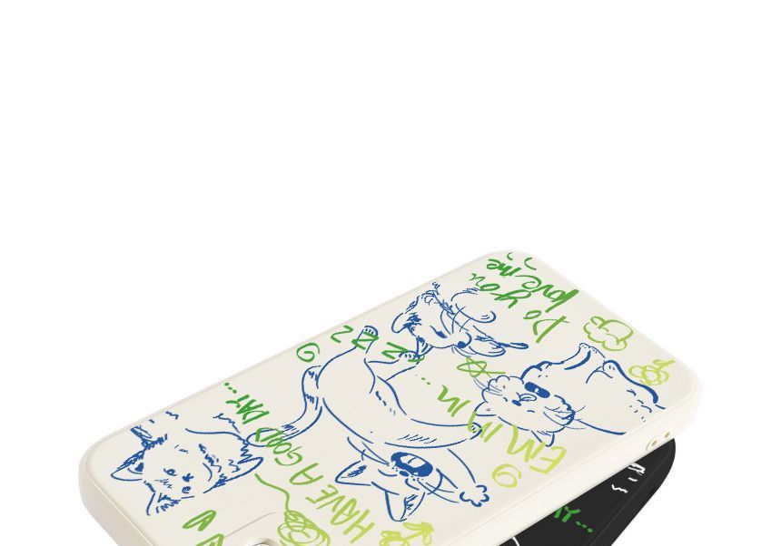Sample Cat Print Phone Case
