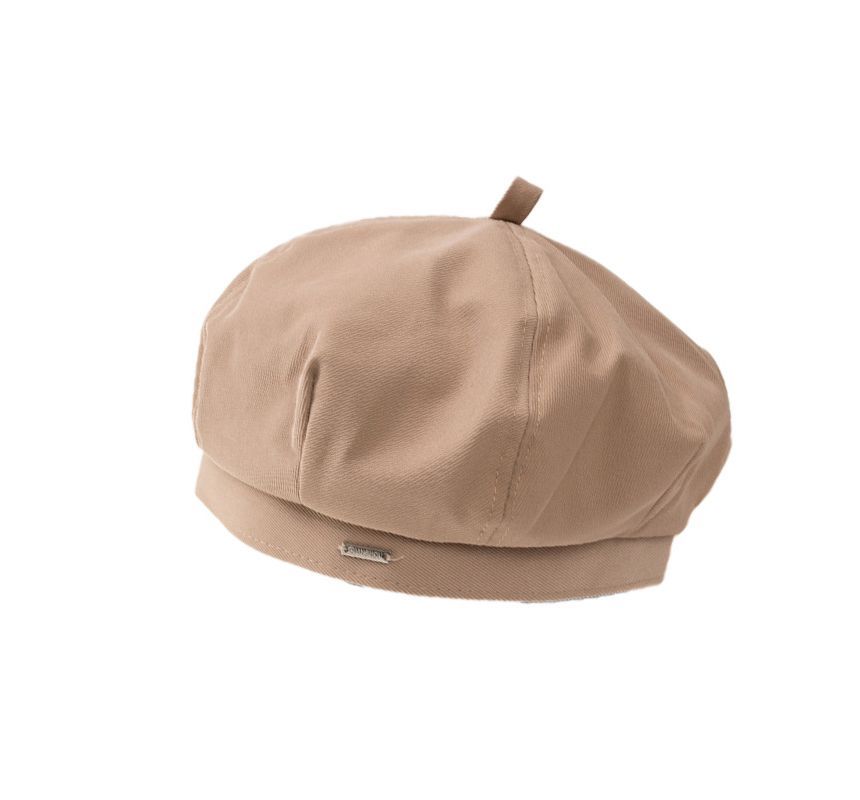 Sample Metal Tag Plain Beret
