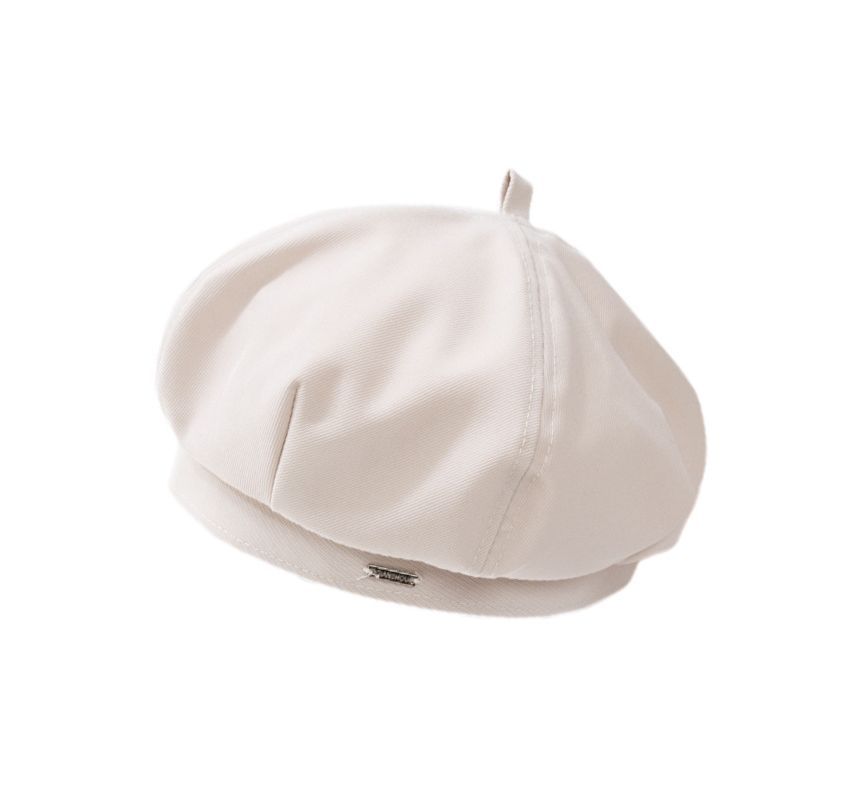 Sample Metal Tag Plain Beret