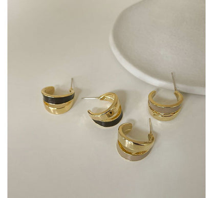 Sample Alloy Open Hoop Earring
