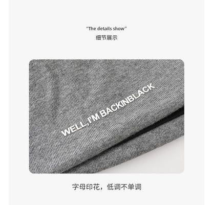 Sample Lettering Knit Beanie