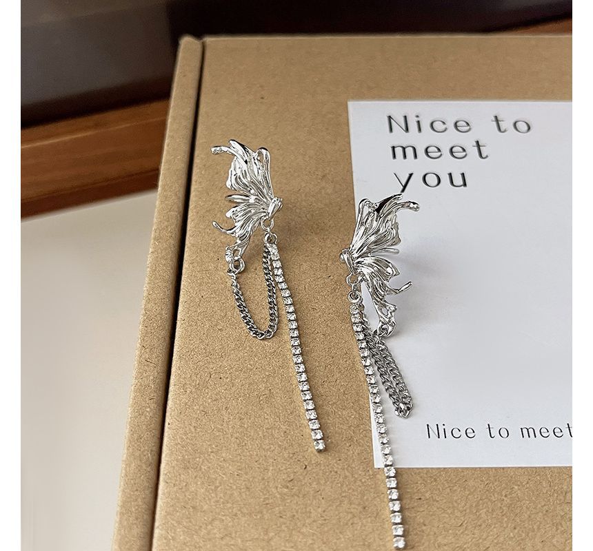 Butterfly Ear Cuff Chained