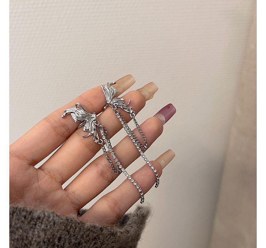 Butterfly Ear Cuff Chained