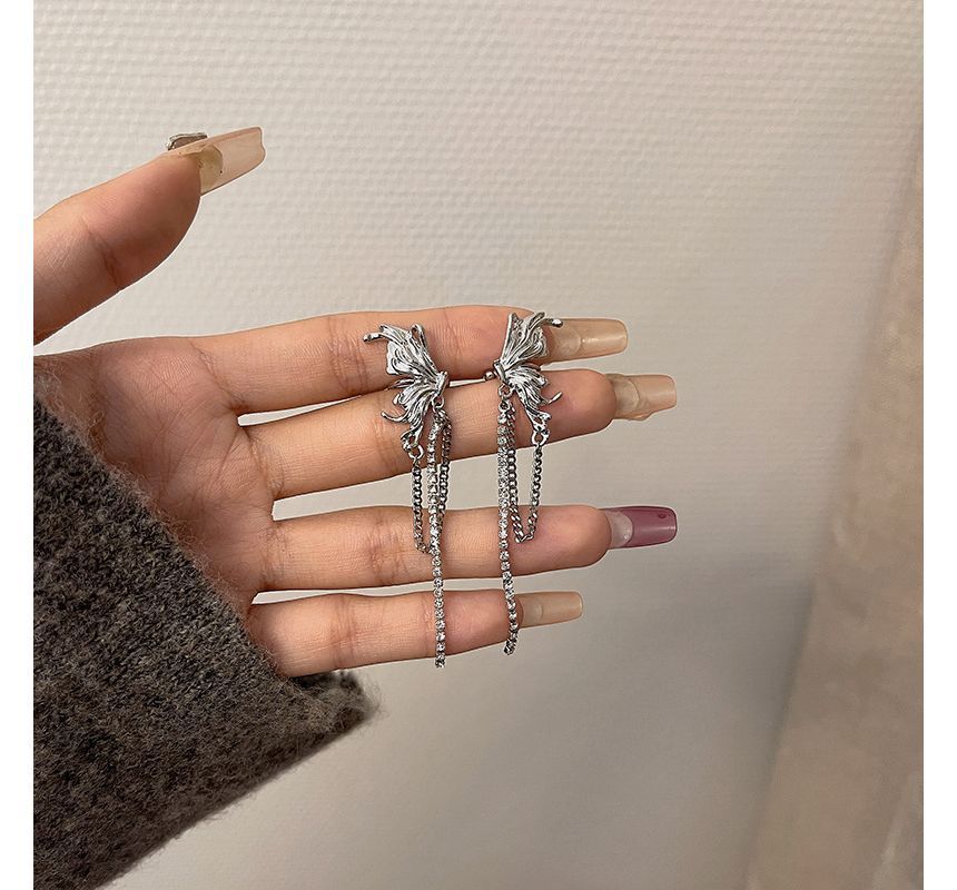 Butterfly Ear Cuff Chained