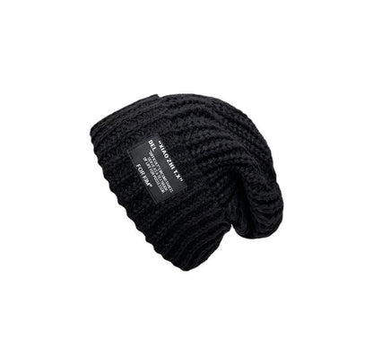 Sample Applique Cable Knit Beanie