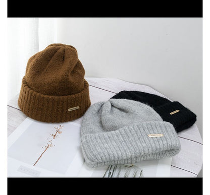 Sample Logo Knit Beanie