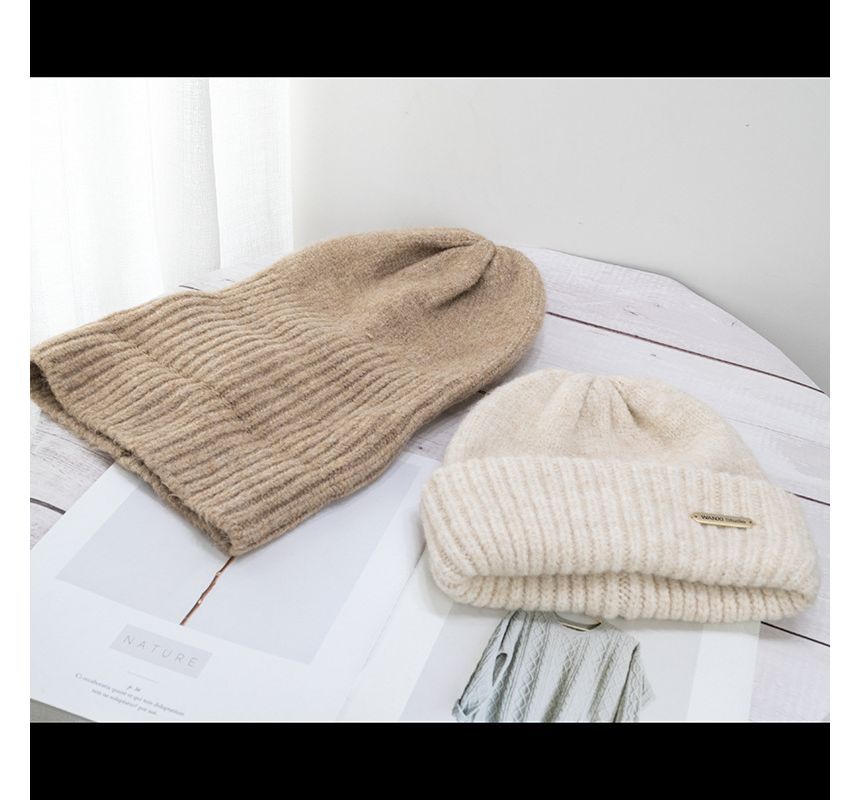 Sample Logo Knit Beanie