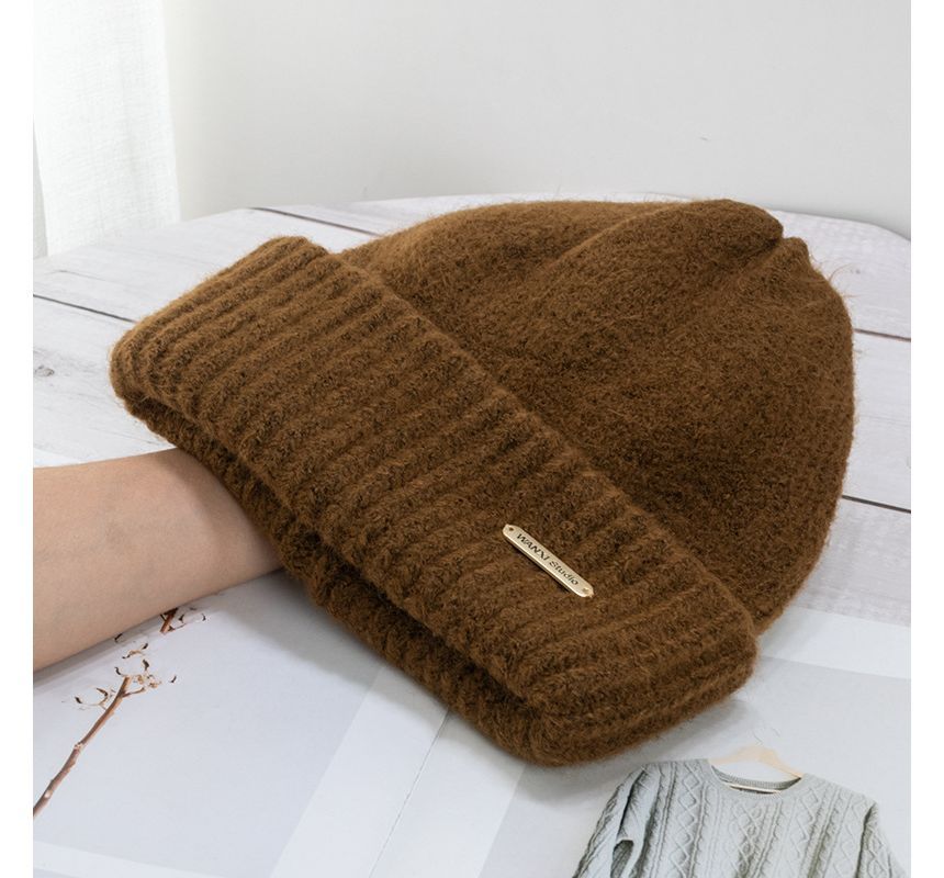 Sample Logo Knit Beanie