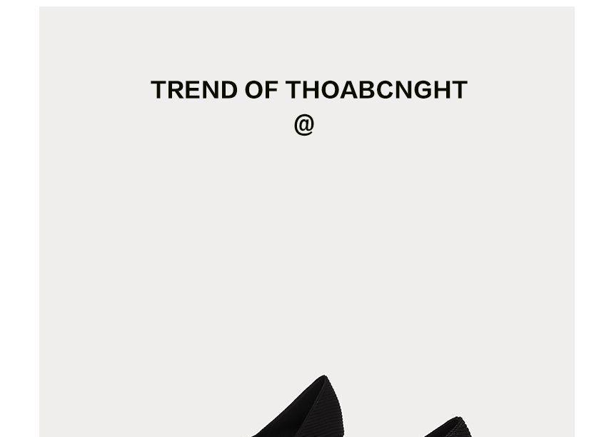 Wedge-Heel Pointed Pumps
