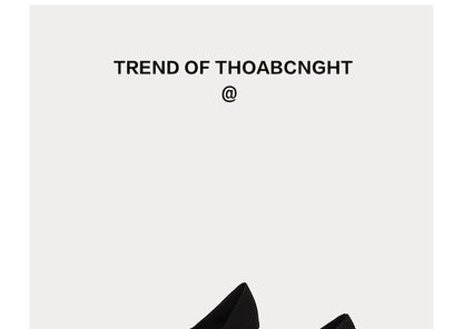 Wedge-Heel Pointed Pumps