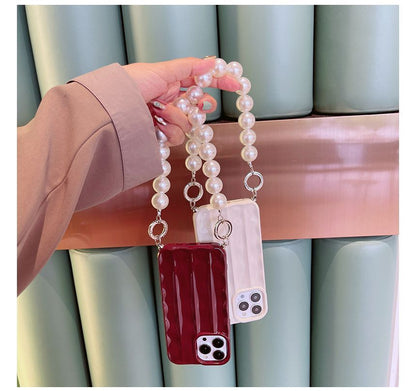 SampleFaux Pearl Chain Phone Case