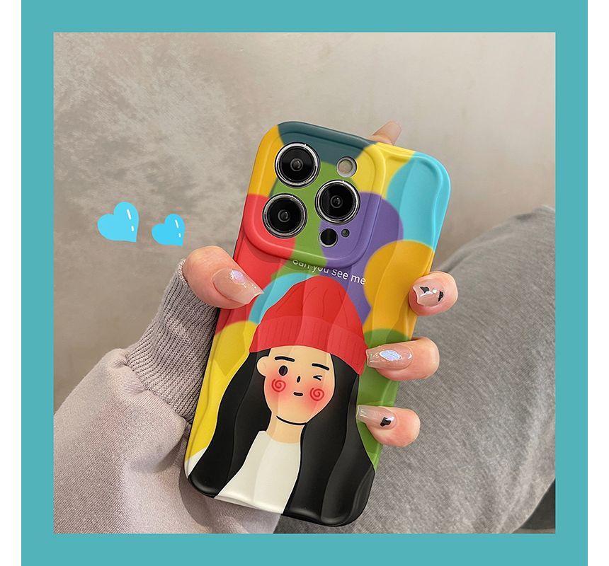 Sample Cartoon Girl Phone Case