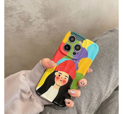 Sample Cartoon Girl Phone Case