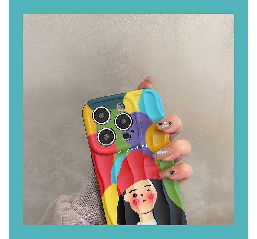 Sample Cartoon Girl Phone Case