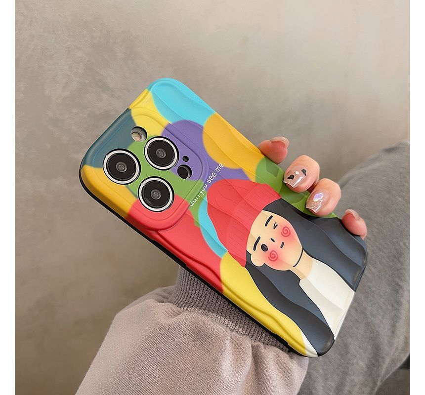 Sample Cartoon Girl Phone Case