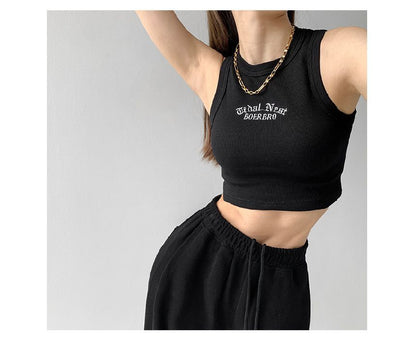 Lettering Tank Top