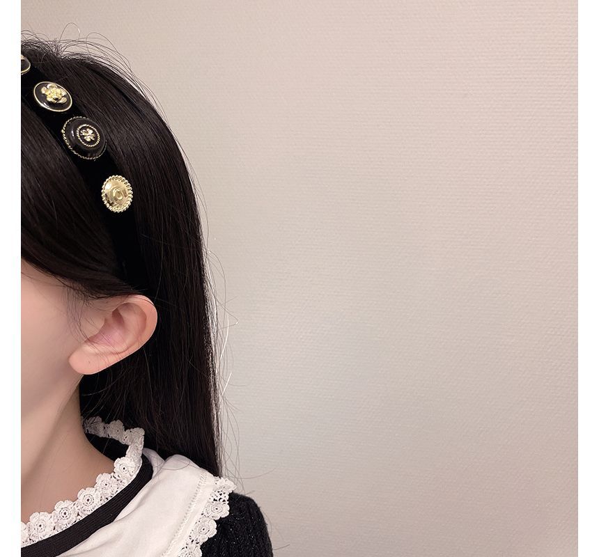 Metallic Accent Headband