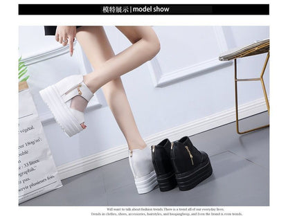Wedge Sandals Platform Sheer