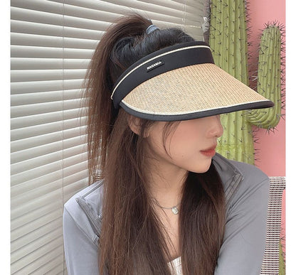 Wholesale Sample Adjustable Straw Visor