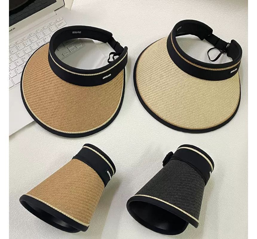Wholesale Sample Adjustable Straw Visor