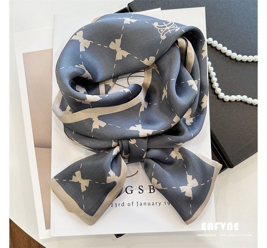 Silk Scarf Print